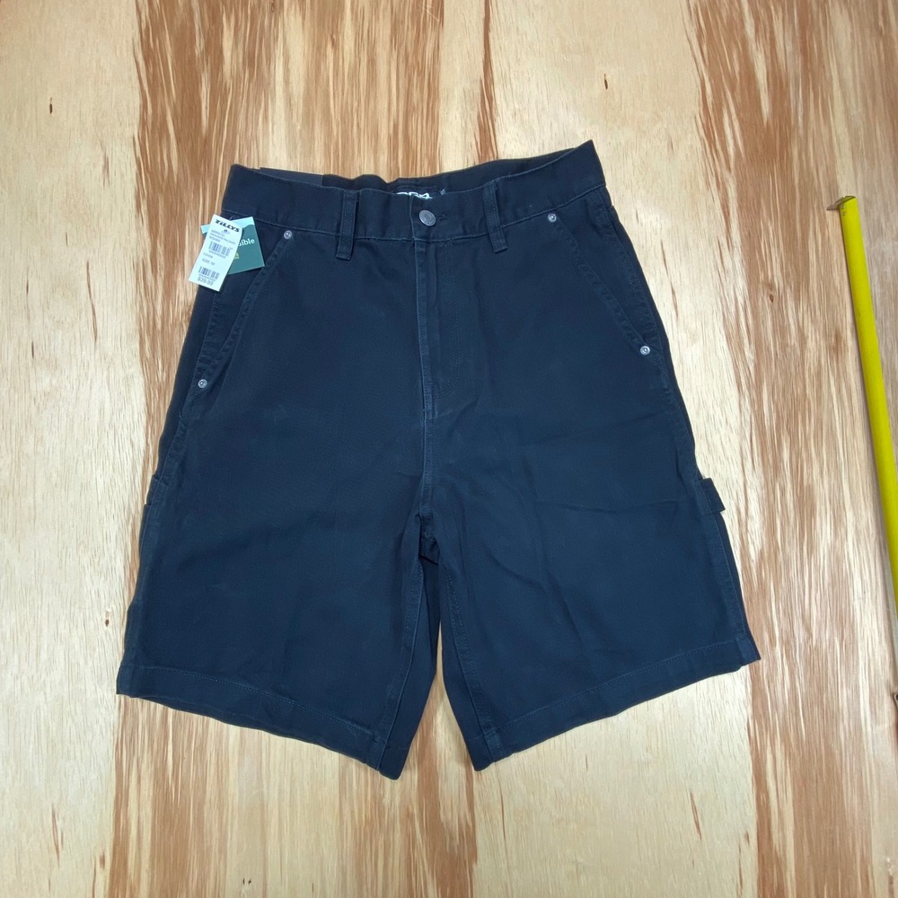 RSQ Men's Cargo Shorts Black Size 30 Loose Fit‎ NWT
